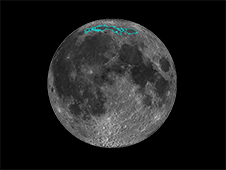 New surface features of the Moon