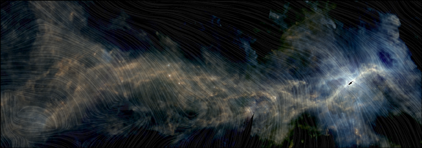 Orion A in infrared