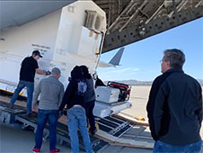 Team loaded NASA's next Mars rover onto an Air Force C-17