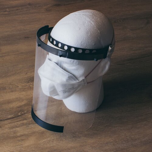 3D printed face shields 