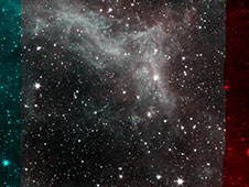 NASA's Spitzer Space Telescope took this image of the California Nebula on Jan. 25, 2020