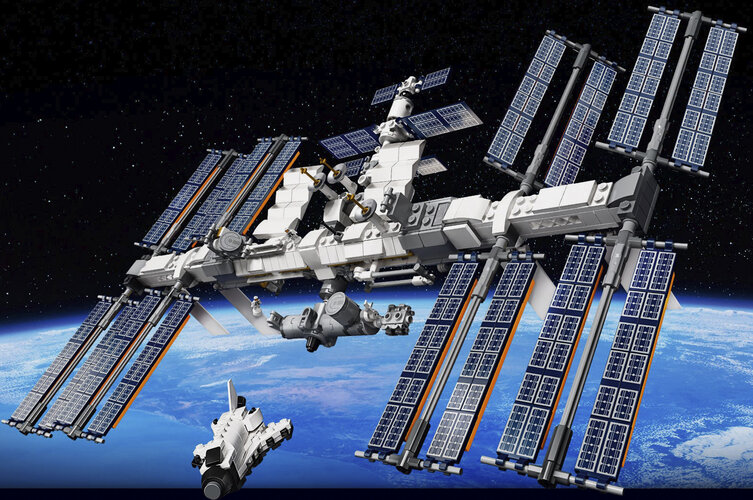 LEGO Ideas International Space Station model kit