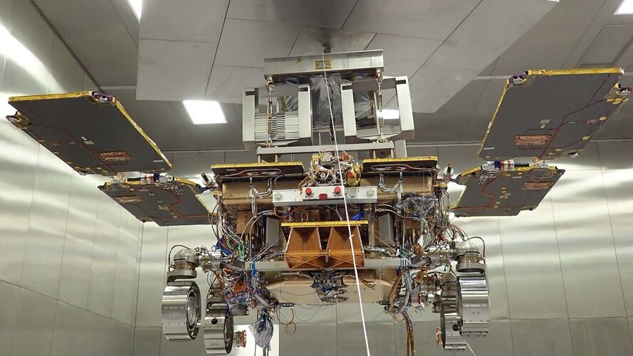 ExoMars during environmental tests