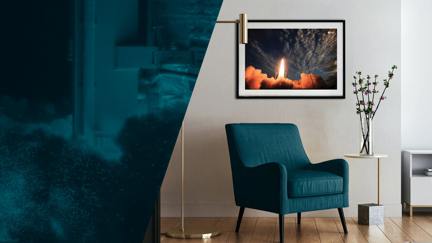 ESA on Demand - 3 years launcher posters