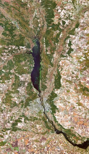 The Copernicus Sentinel-2 mission takes us over Kyiv – the capital and most populous city of Ukraine.
