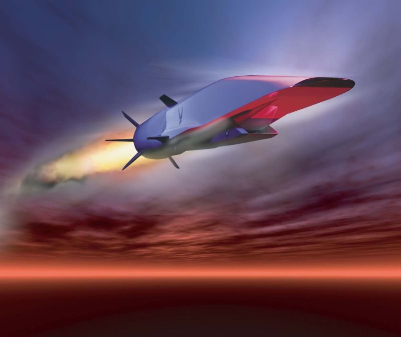 X-51A Waverider Hypersonic Aircraft