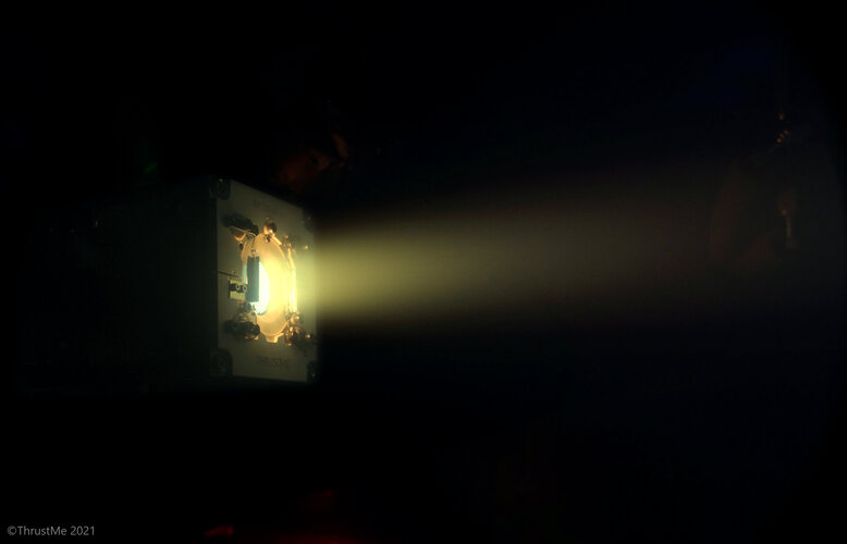 Iodine thruster used to change the orbit of a small satellite for the first time ever