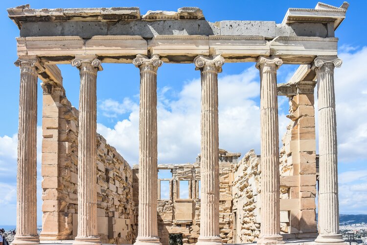 The Parthenon in Athens