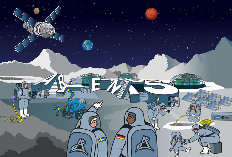 Art for Artemis – Ziba, Filip, Måns and Edvard