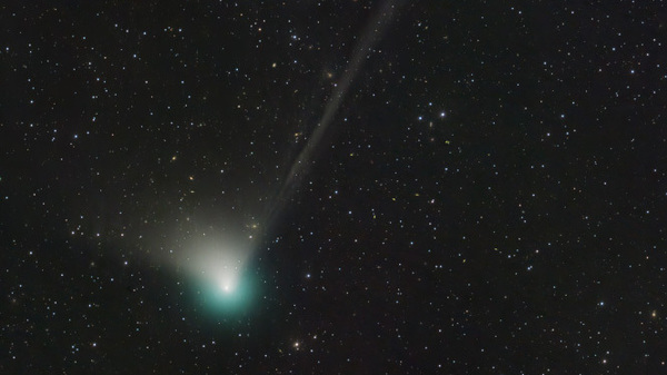 Comet C/2022 E3 (ZTF) was discovered by astronomers using the wide-field survey camera at the Zwicky Transient Facility in March 2022.