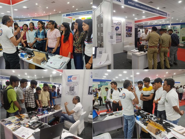 Engineering Students were among the visitors to the stand