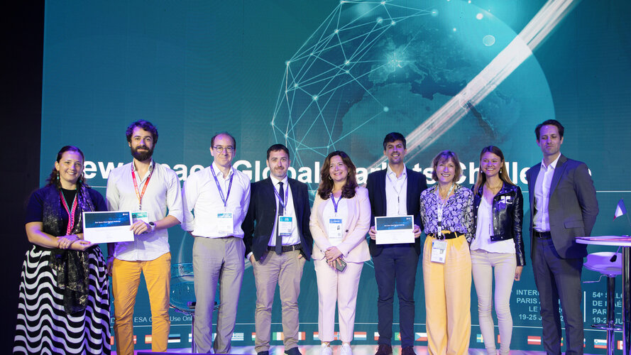 New Space Global Markets Challenge: Pitch Competition award ceremony