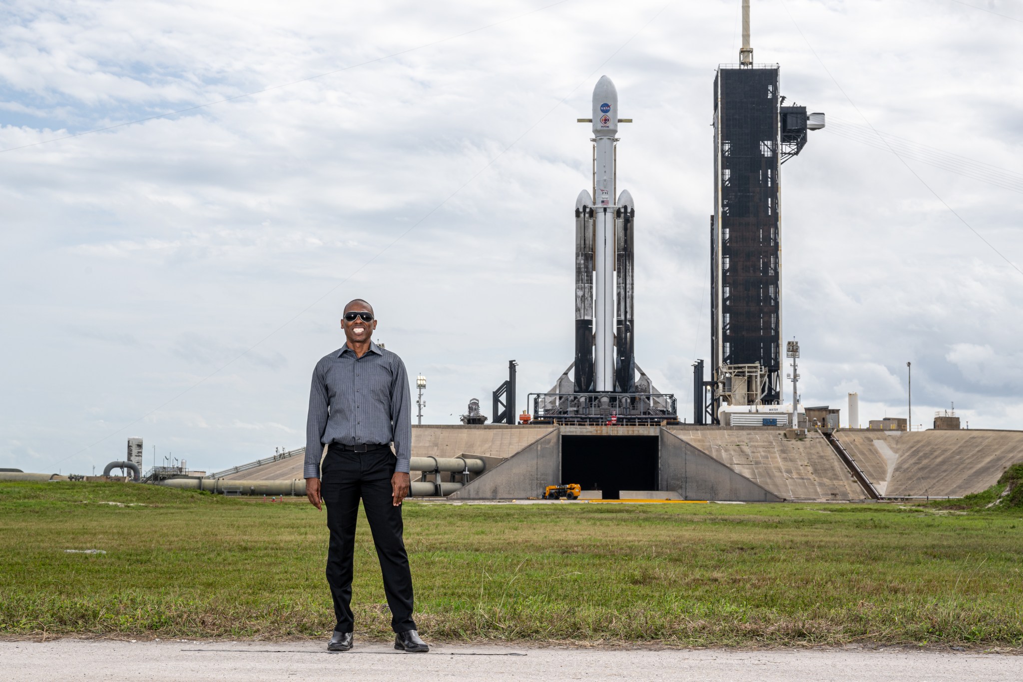 NASA Launch Services Program Launch Director Denton Gibson