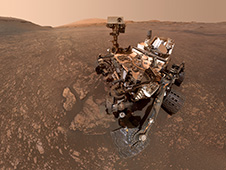 NASA's Curiosity Mars rover took this selfie on May 12, 2019