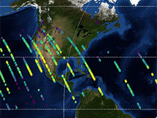 Data map from OCO-3
