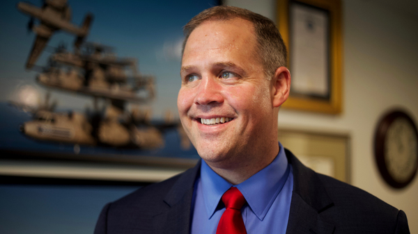 Jim Bridenstine became NASA administrator in April 2018. He says that before the space agency can send humans to Mars, it has to get them back to the moon.