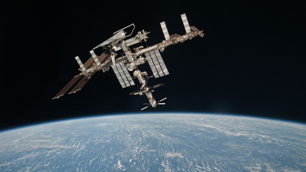 The International Space Station in orbit on May 23, 2011.