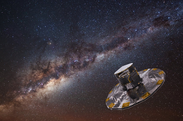 Gaia mapping the stars of the Milky Way