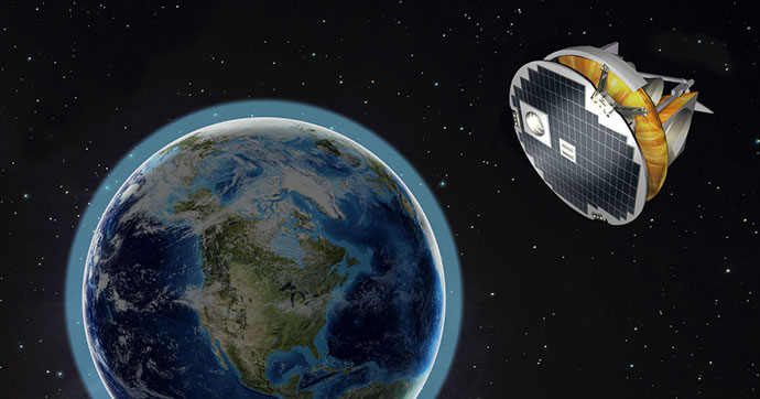 The SCISAT satellite has been orbiting Earth