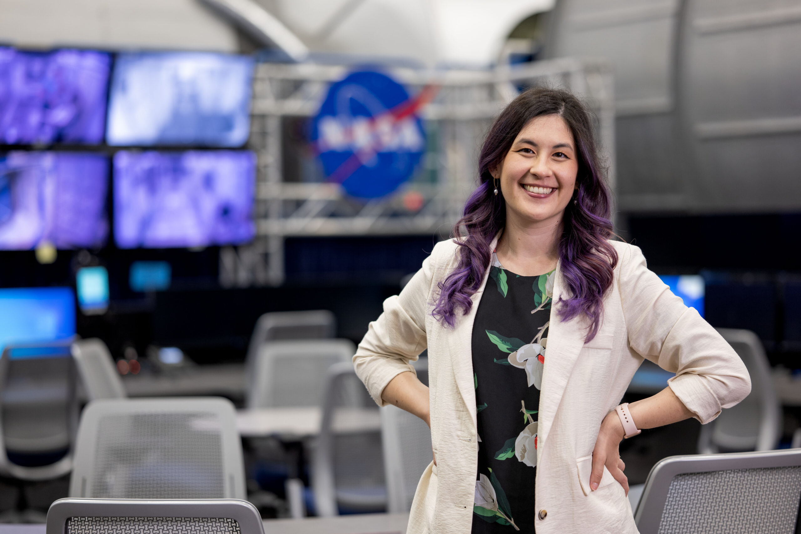 Environmental Portrait of Jennifer L. Turner for Faces of NASA Project.